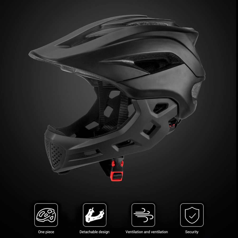 Mountain Biking Helmet Kids - 2 in 1 Kids Full Face