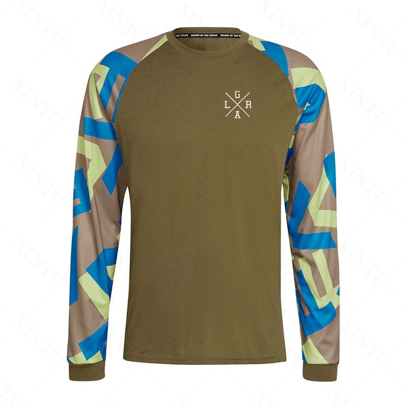 Men's Motorcycle Lrga Jersey M - Mountain Biking Downhill ulasan dan harga
