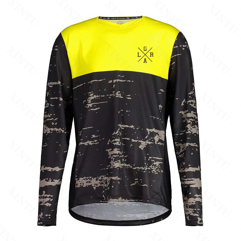 Men's Motorcycle Lrga Jersey M - Mountain Biking Downhill ulasan dan harga