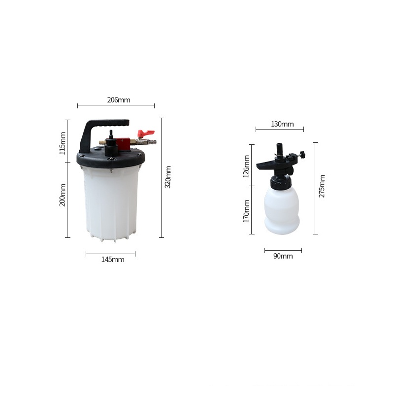 3L Manual Car Brake Oil Pot Re - Hydraulic Brake Bleed ulasan dan harga