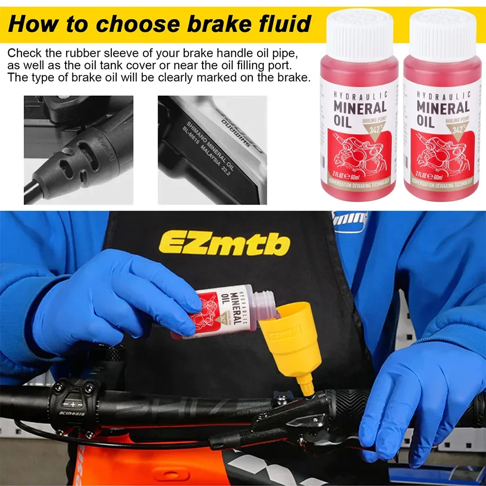 Bicycle Brake Mineral Oil ，Bic - Hydraulic Brake Bleed ulasan dan harga