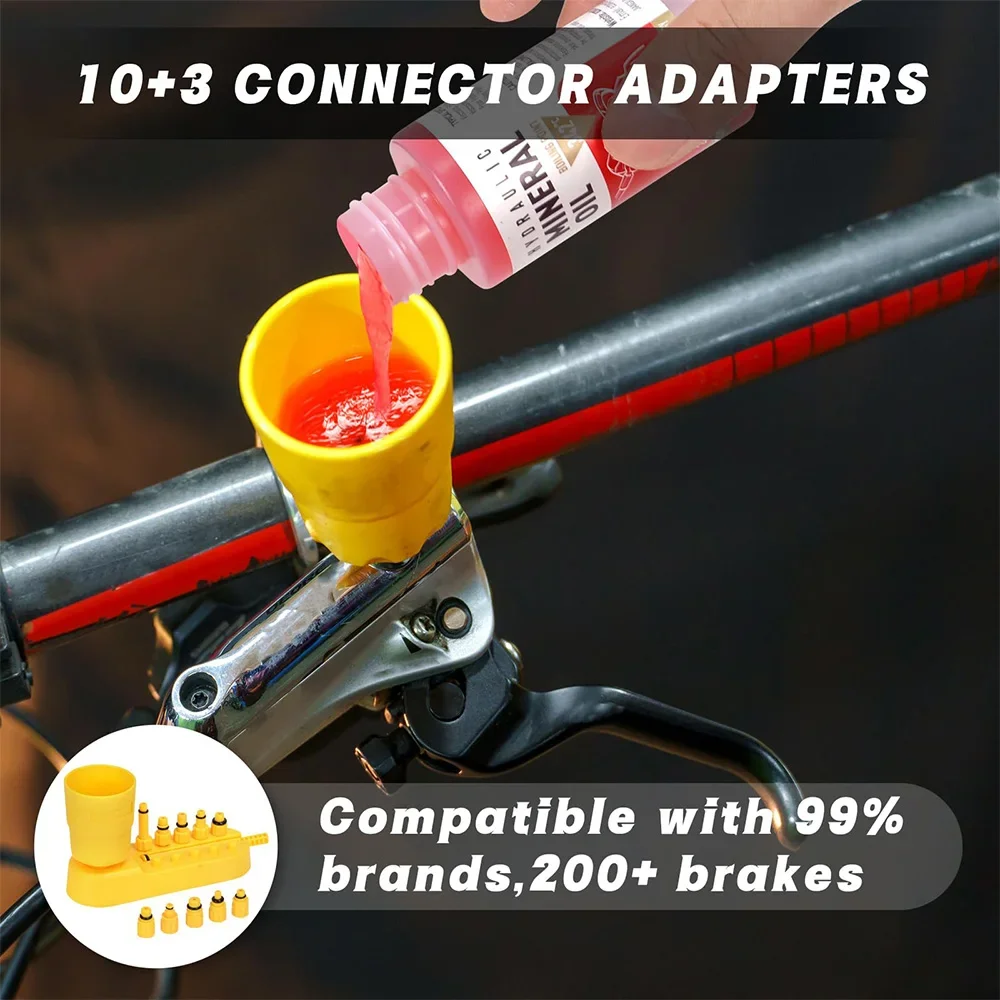 Bicycle Brake Mineral Oil ，Bic - Hydraulic Brake Bleed ulasan dan harga
