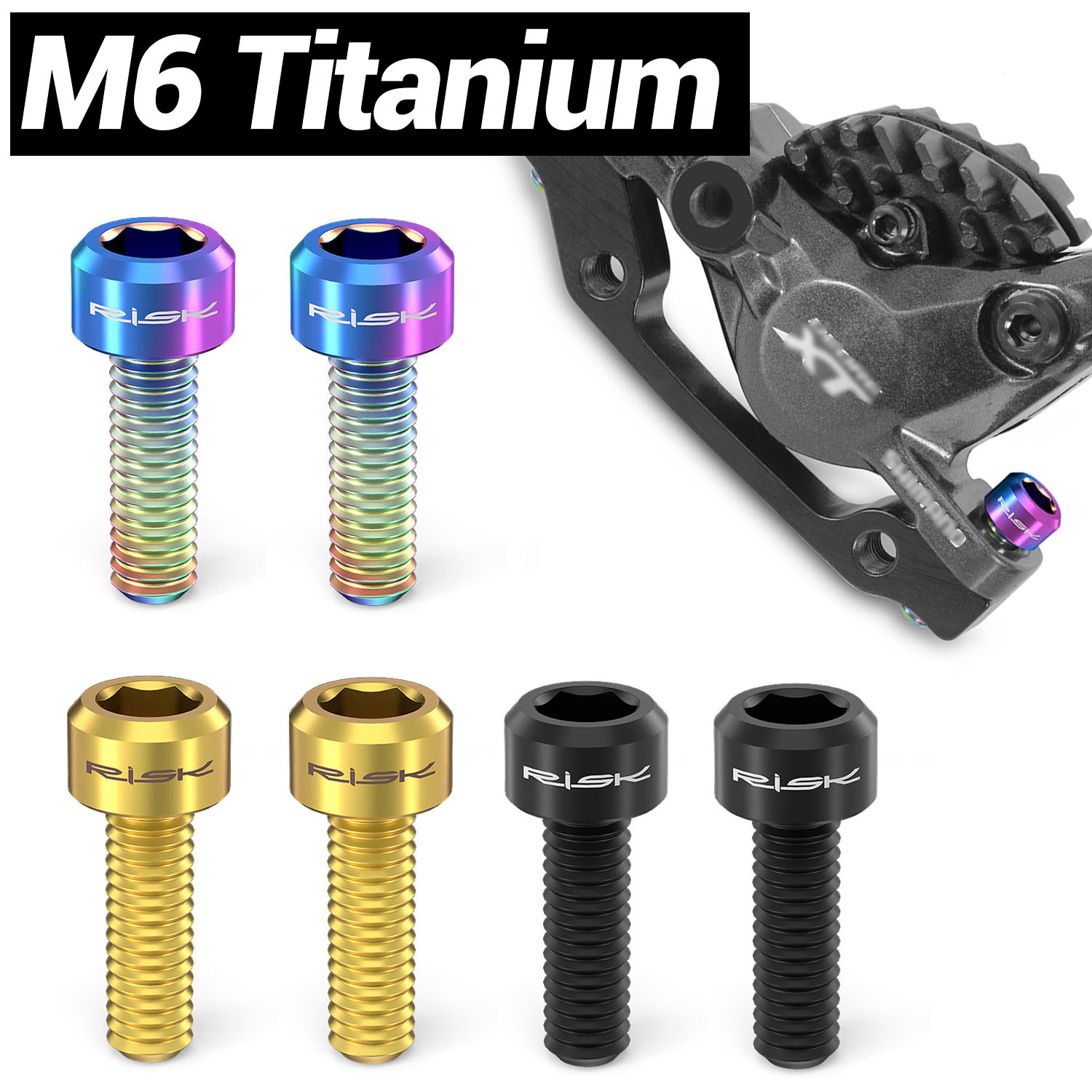 Titanium Brake Caliper Screw M - Hydraulic Brake Bleed ulasan dan harga
