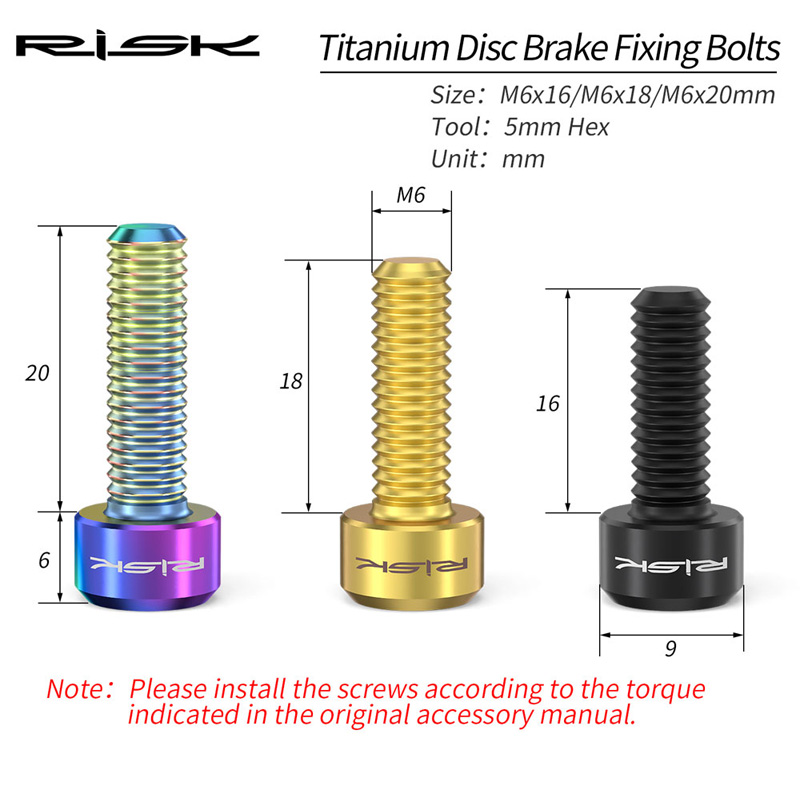 Titanium Brake Caliper Screw M - Hydraulic Brake Bleed ulasan dan harga