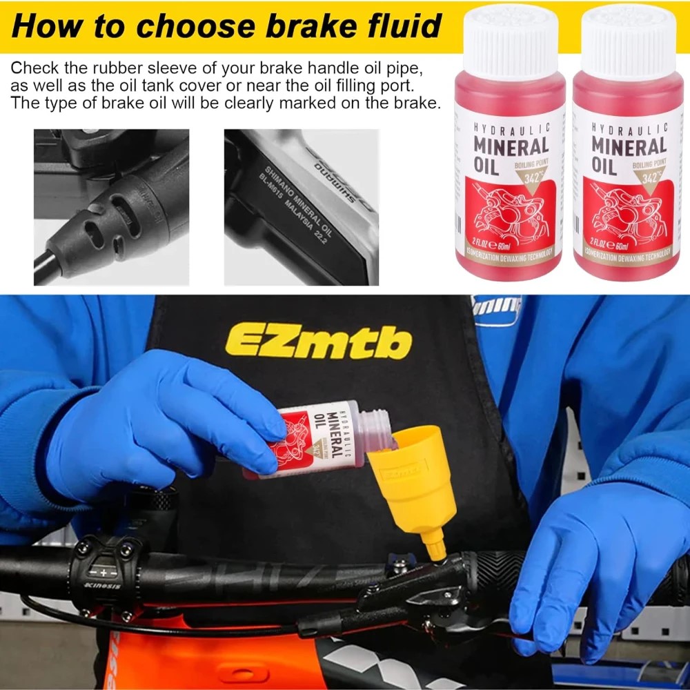 Bicycle Brake Mineral Oil Bicy - Hydraulic Brake Bleed ulasan dan harga
