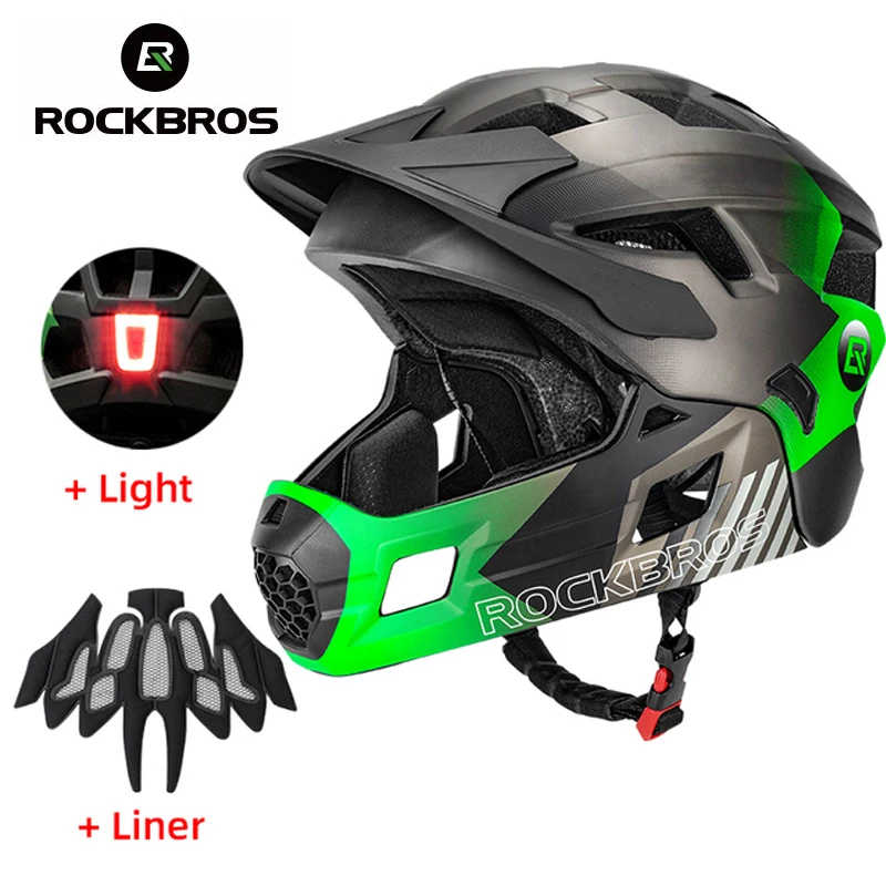 ROCKBROS Kids Detachable Full  - Mountain Biking Helmet Kids ulasan dan harga