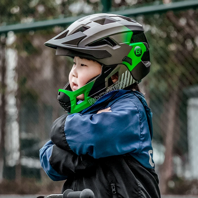 ROCKBROS Kids Detachable Full  - Mountain Biking Helmet Kids ulasan dan harga